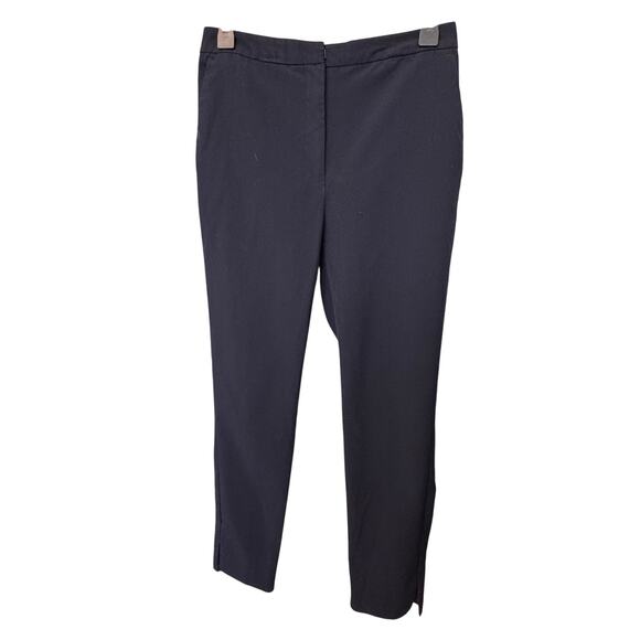 NEW MNG Women's Black Side Slit Ankle Pants Size 4 PERFECT for upcoming season! - Picture 1 of 5